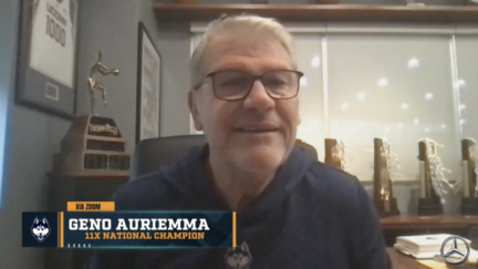 Geno Auriemma discusses Caitlin Clark